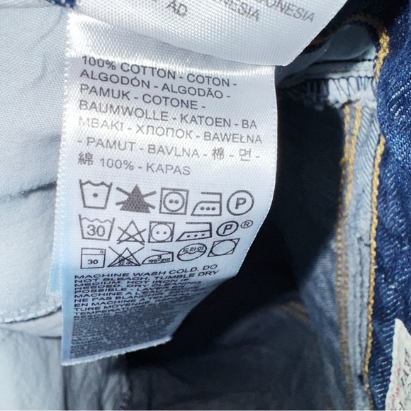 Levi’s Dad Jeans Dark Wash Size 29” - Picture 6 of 8